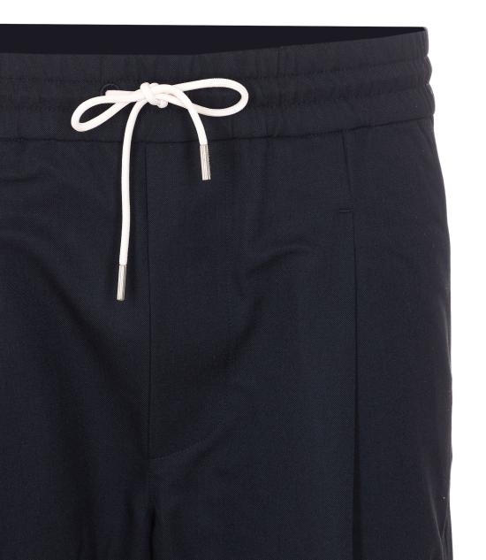 26SS 드롤드무슈 스트레이트 팬츠 BP167 PL127BL Black - DROLE DE MONSIEUR