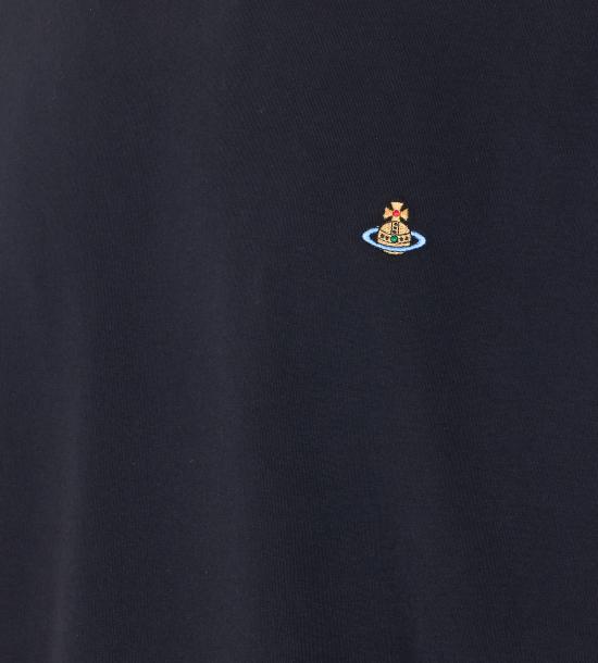 26SS 비비안웨스트우드 클래식 ORB 로고 티셔츠 3G010013 J001MN401 Black - VIVIENNE WESTWOOD