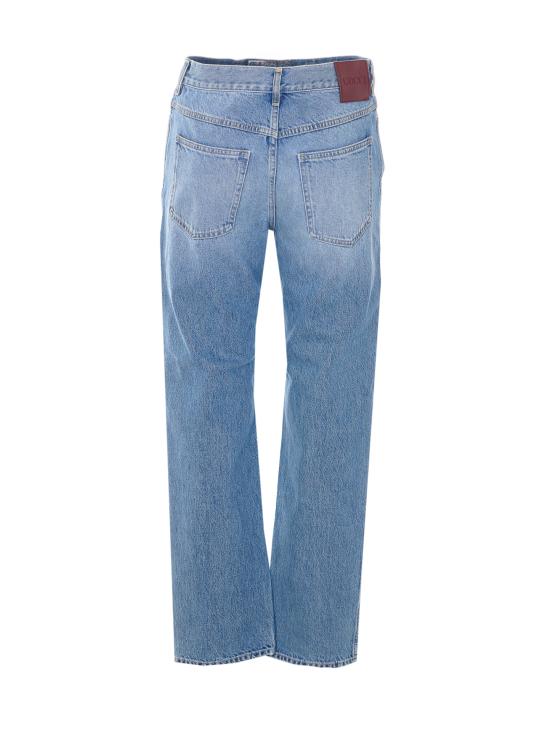 26SS 구찌 스트레이트 팬츠 844629 XDDD24009 Blue - GUCCI