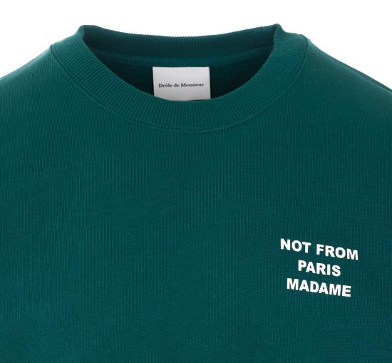 26SS 드롤드무슈 긴팔 티셔츠 SW149 CO127DGN Green - DROLE DE MONSIEUR