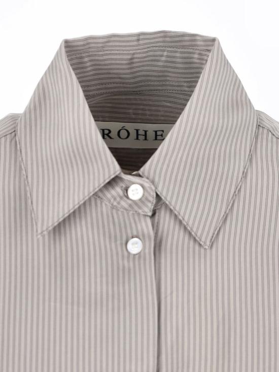 26SS 로에 셔츠 418 19 121041 521 GREY - ROHE