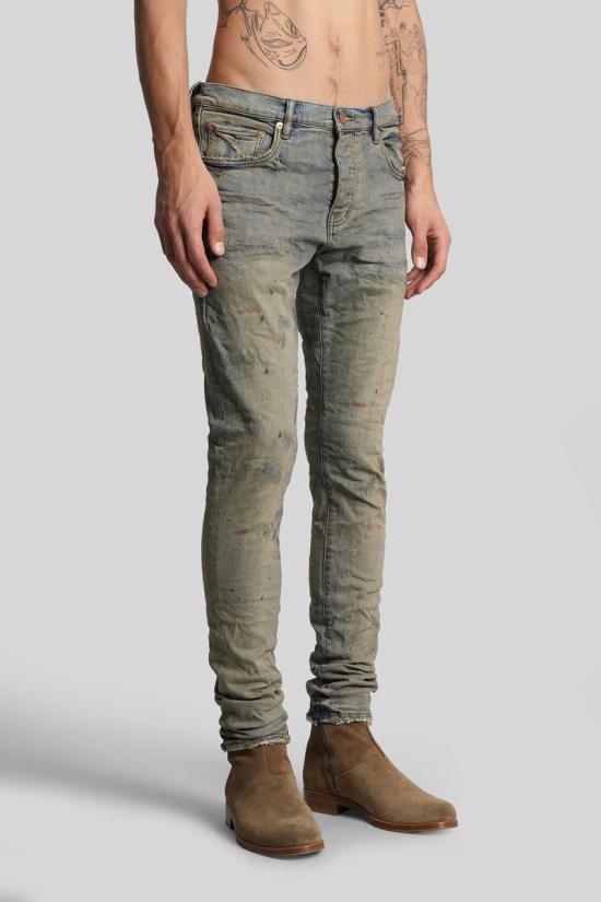 25FW 퍼플 브랜드 데님 팬츠 430377 P001 IOR BLUE - PURPLE BRAND