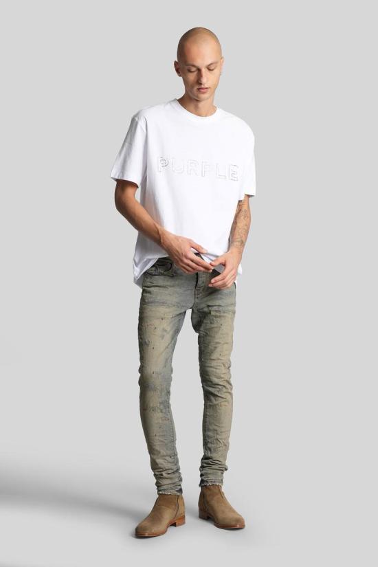 25FW 퍼플 브랜드 데님 팬츠 430377 P001 IOR BLUE - PURPLE BRAND