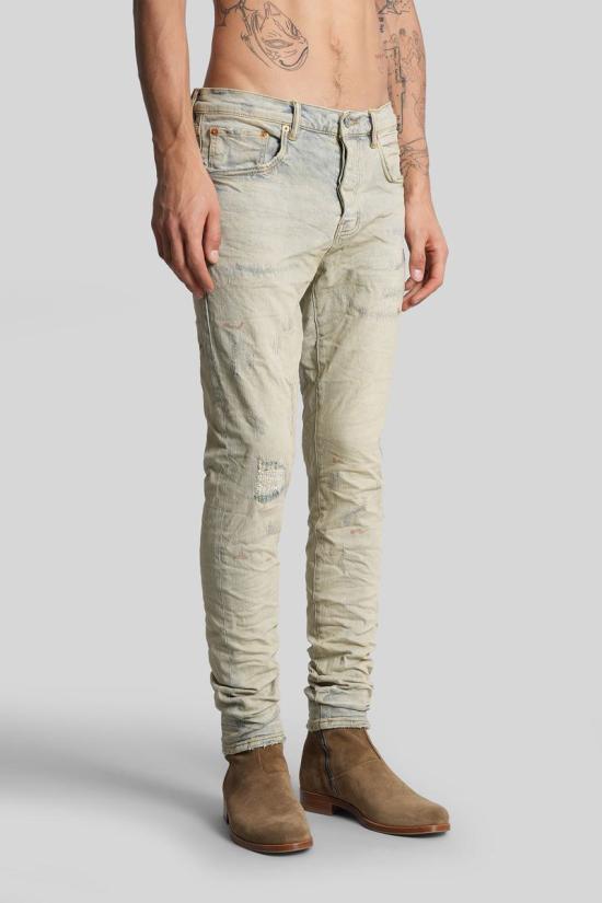 25FW 퍼플 브랜드 데님 팬츠 430381 P001 SOR Blue - PURPLE BRAND