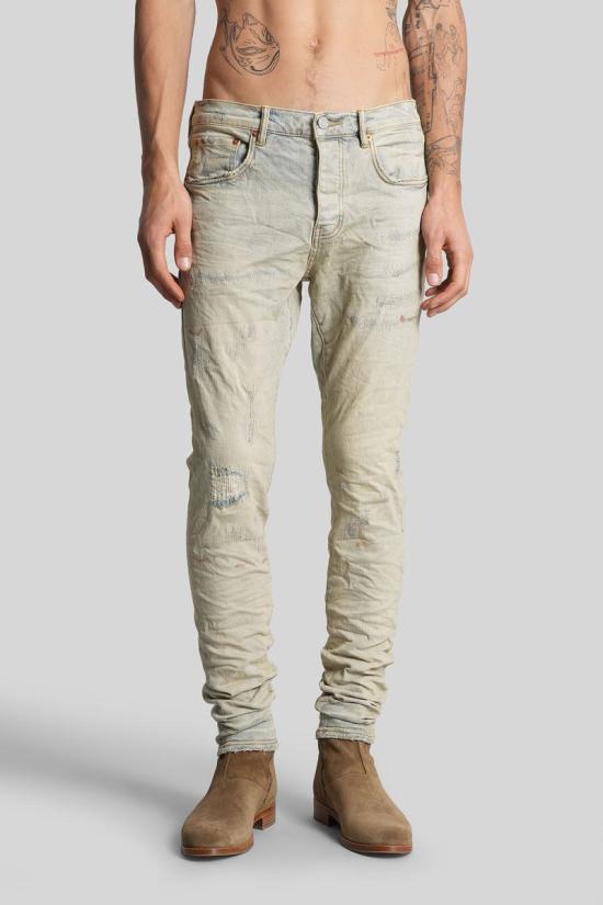 25FW 퍼플 브랜드 데님 팬츠 430381 P001 SOR Blue