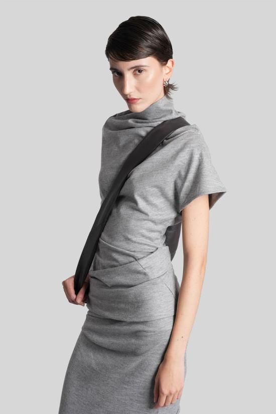 25FW 엔타이어 스튜디오 반팔 티셔츠 429877 ESW W25 8023 GREY - ENTIRE STUDIOS