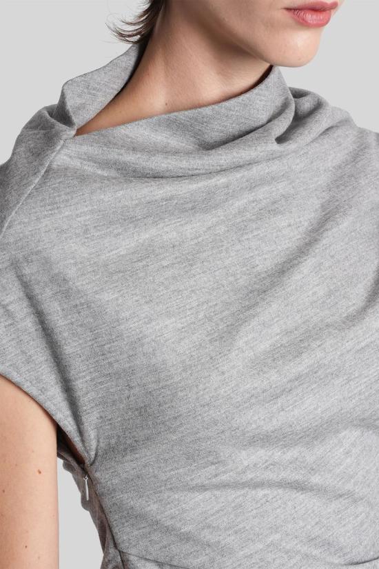 25FW 엔타이어 스튜디오 반팔 티셔츠 429877 ESW W25 8023 GREY - ENTIRE STUDIOS