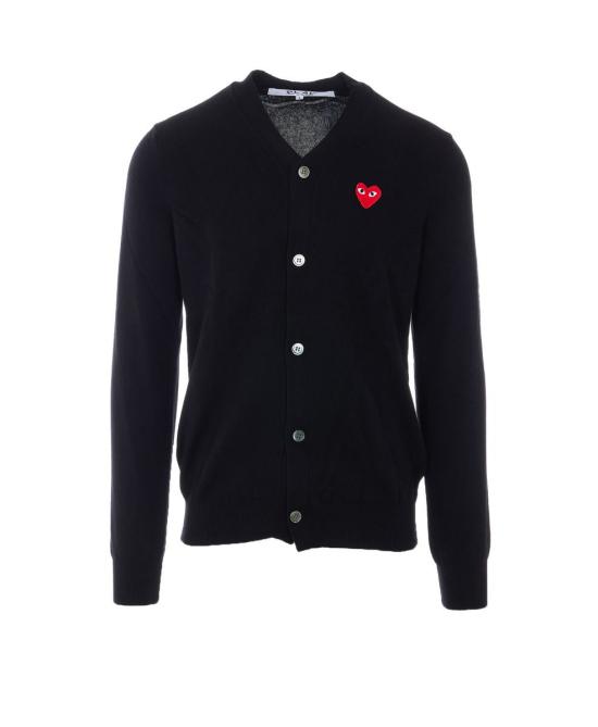 26SS 꼼데가르송 가디건 N0081 Black