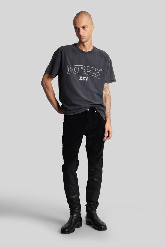 25FW 퍼플 브랜드 데님 팬츠 430379 P001 SFDB425 Black - PURPLE BRAND