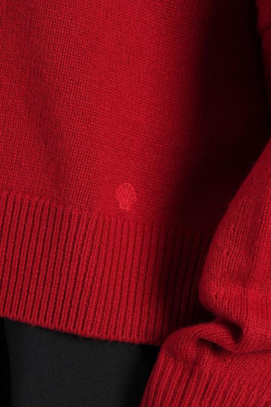 25FW 루루 스튜디오 스웨터 428670 LUKE RED - LOULOU STUDIO