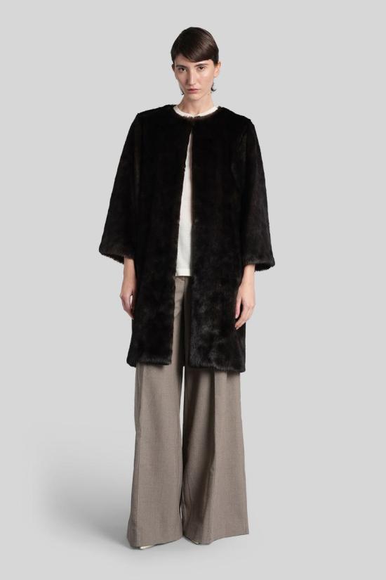 25FW 루루 스튜디오 코트 428666 MOORE BROWN