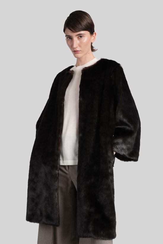 25FW 루루 스튜디오 코트 428666 MOORE BROWN - LOULOU STUDIO