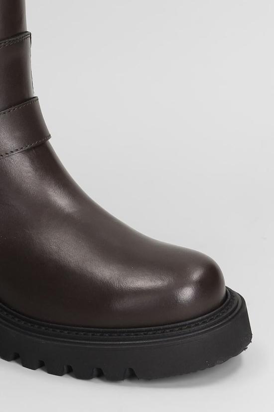 25FW 비아로마 부츠 427236 3864 Brown - VIA ROMA