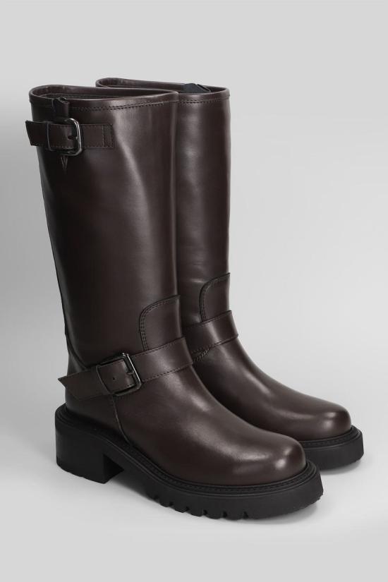 25FW 비아로마 부츠 427236 3864 Brown - VIA ROMA