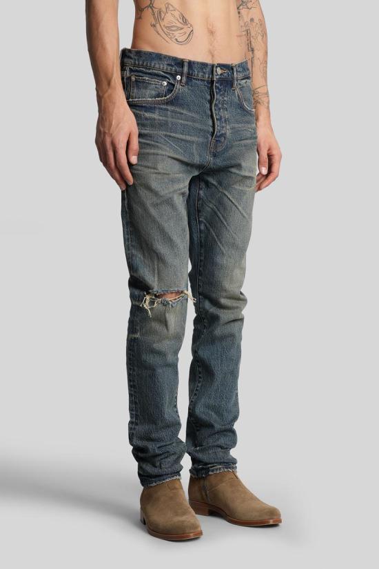 25FW 퍼플 브랜드 데님 팬츠 430384 P005 SVKD425 BLUE - PURPLE BRAND