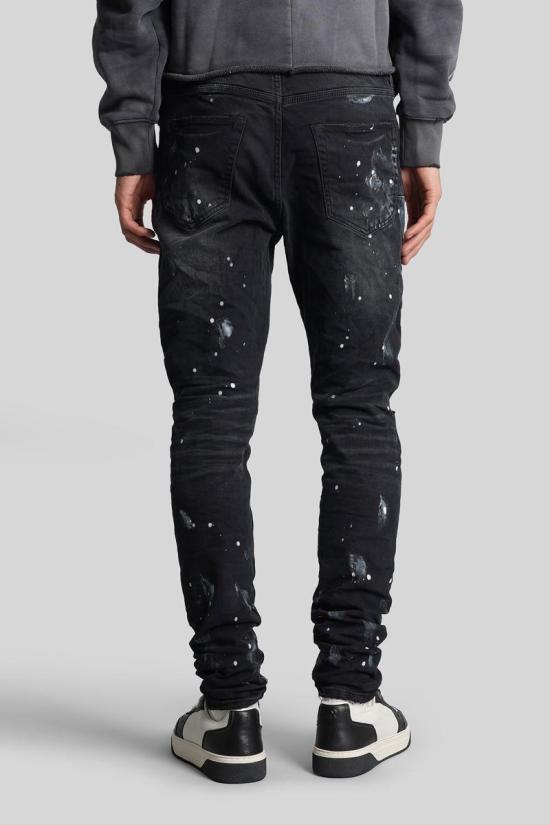 25FW 퍼플 브랜드 데님 팬츠 430376 P001 BRKS122 Black - PURPLE BRAND