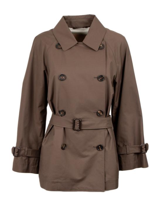 26SS 막스마라 더 큐브 트렌치 코트 CALLE022 Brown