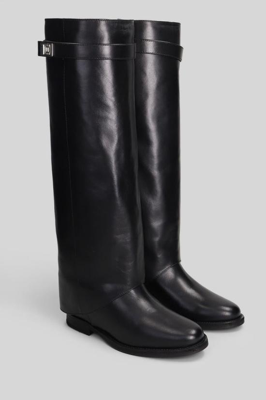 25FW 비아로마 부츠 430502 4668 Black - VIA ROMA