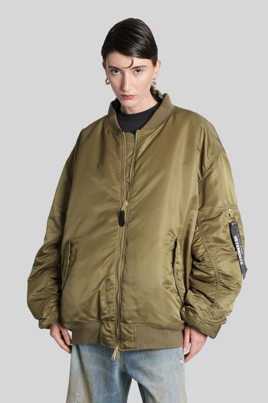 25FW 베트멍 봄버 자켓 430910 UH76BO450GO1307 GREEN