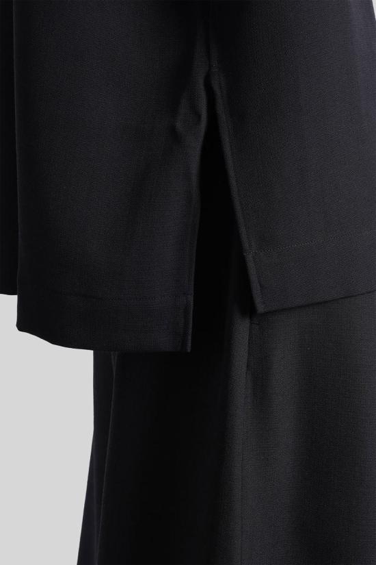 25FW 스튜디오 니콜슨 긴팔 셔츠 430197 5063478056226 Black - STUDIO NICHOLSON