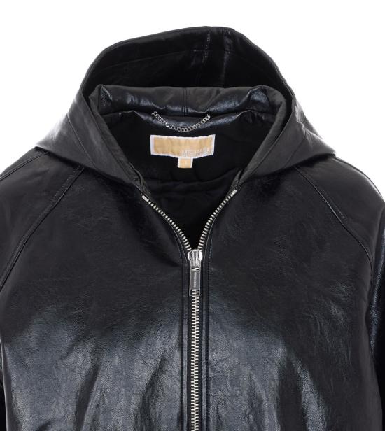 26SS 마이클 코어스 가죽 자켓 MR620K5DTW001 Black - MICHAEL KORS