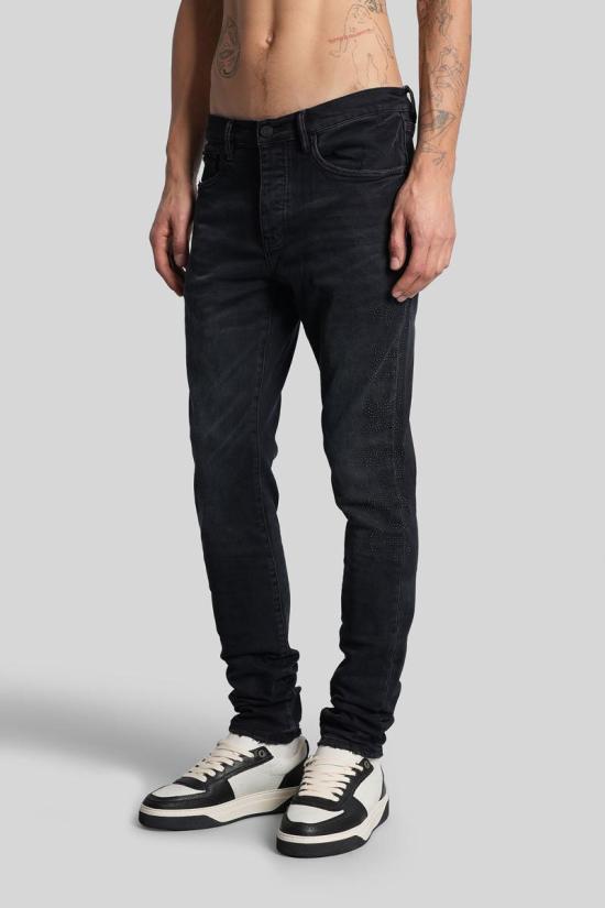 25FW 퍼플 브랜드 데님 팬츠 430380 P001 SHFL425 Black - PURPLE BRAND