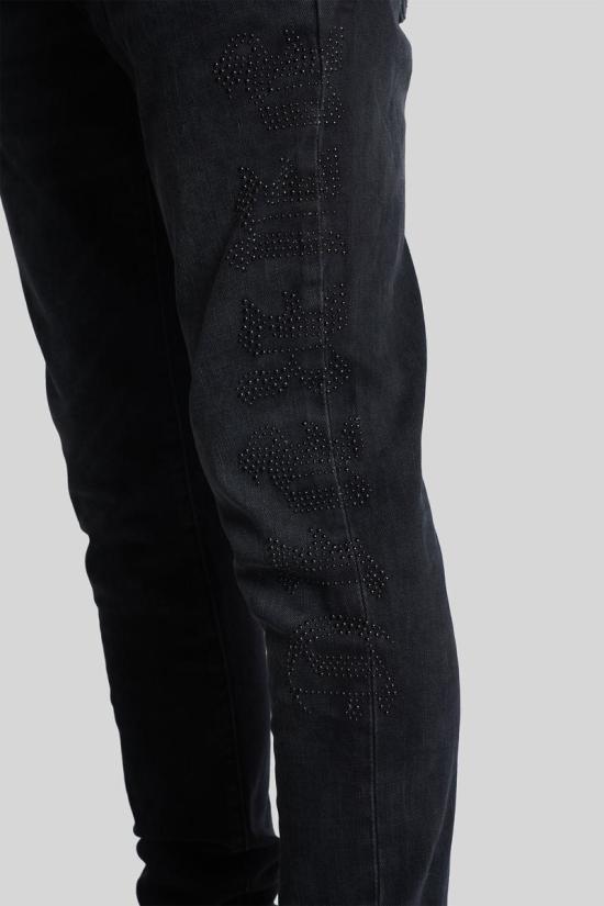 25FW 퍼플 브랜드 데님 팬츠 430380 P001 SHFL425 Black - PURPLE BRAND