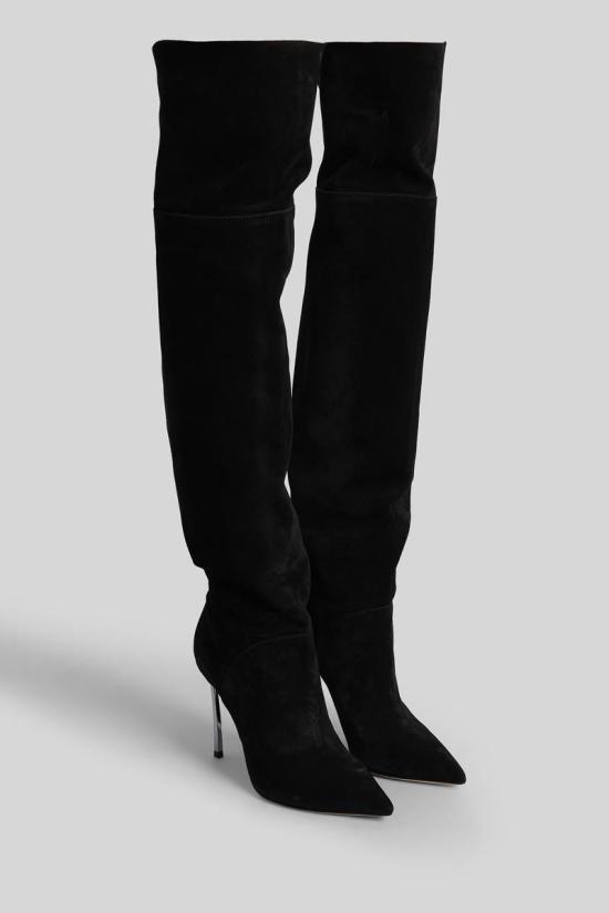 25FW 카사데이 부츠 427911 1T076A100MC1832 Black - CASADEI