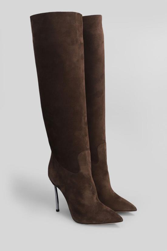 25FW 카사데이 부츠 427095 1S329Y100MC1832 BROWN - CASADEI