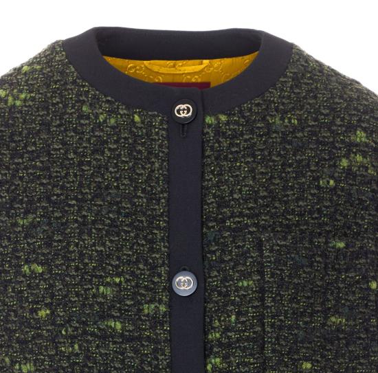 26SS 구찌 코트 846394ZAUCL3005 GREEN - GUCCI