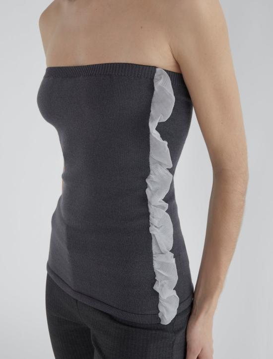 25FW 팔로마울 민소매 티셔츠 VJ0805209 GREY DOM