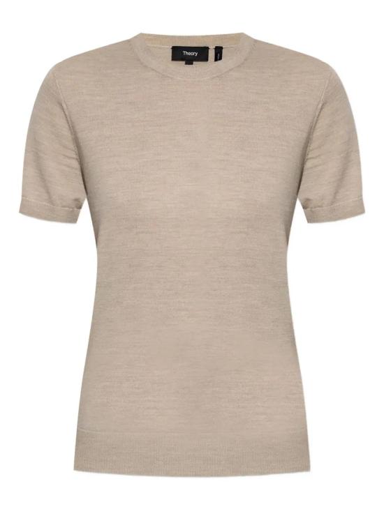 26SS 띠어리 스웨터 I1211701C7D PALE SAND DOM