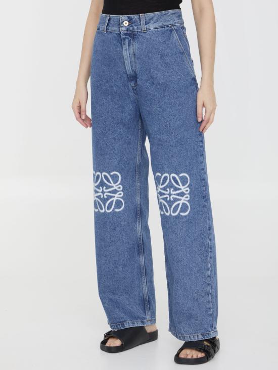 25FW 로에베 데님 팬츠 S359Y11X435320 BLUE DOM - LOEWE