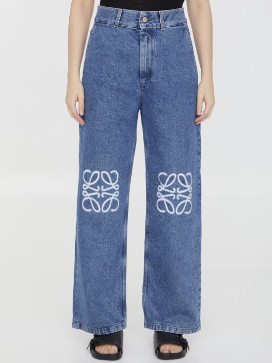 25FW 로에베 데님 팬츠 S359Y11X435320 BLUE DOM