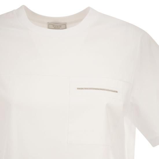 26SS 페세리코 폴로 티셔츠 A06892J0 WHITE - PESERICO