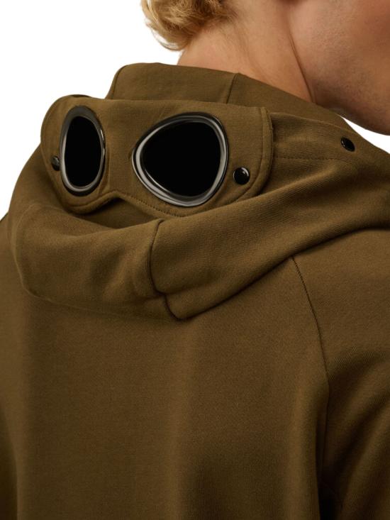 25FW 씨피 컴퍼니 후드 티셔츠 RCCMSS715A005086W683 IVY GREEN DOM - C.P. COMPANY