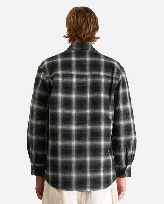  아워레가시 탑 아워 레거시 모스 셔츠 인 섀도우 트라이얼 체크 셔츠 - OUR LEGACY