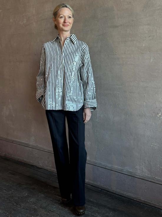  티더블유피 블라우스 타운프 다음날 아침 탑셔츠