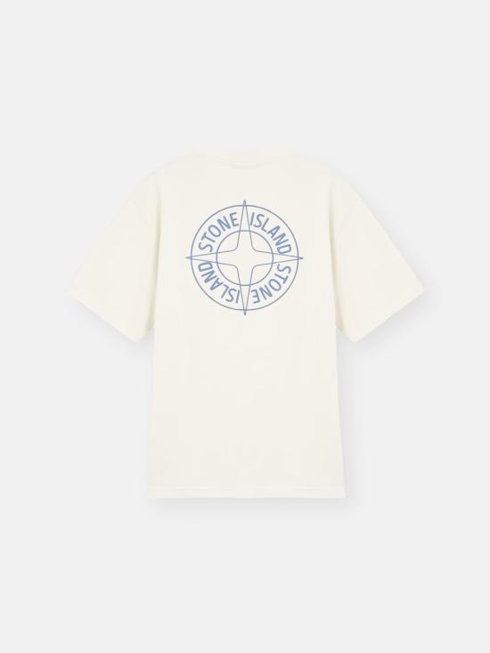 26SS 스톤 아일랜드 반팔 티셔츠 2100001S0284V0093 White - STONE ISLAND