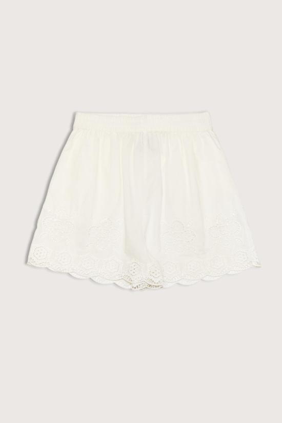  씨뉴욕 숏팬츠 Sea Ny Batte Eyelet Shorts White