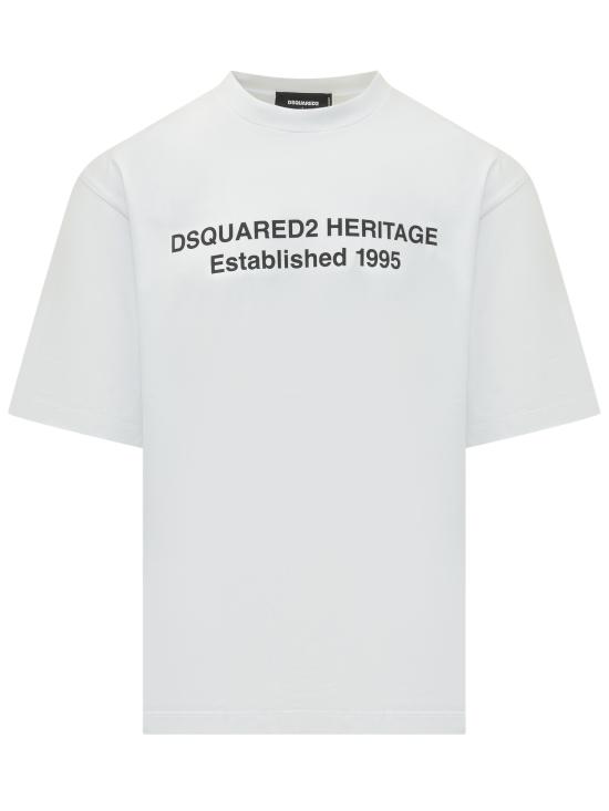 26SS 디스퀘어드2 반팔 티셔츠 S74GD1456D20020 100 WHITE