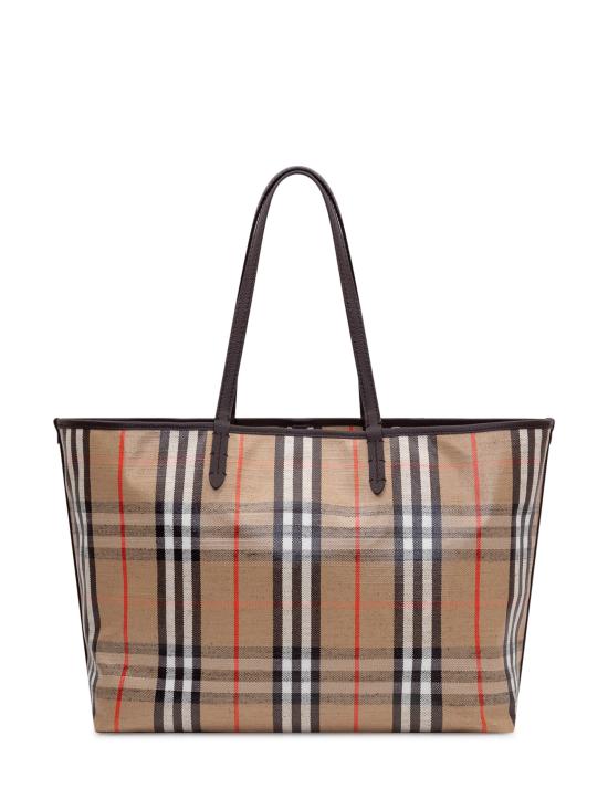 26SS 버버리 하이랜드 미디움 토트백 8112222 B9368 SAND - BURBERRY