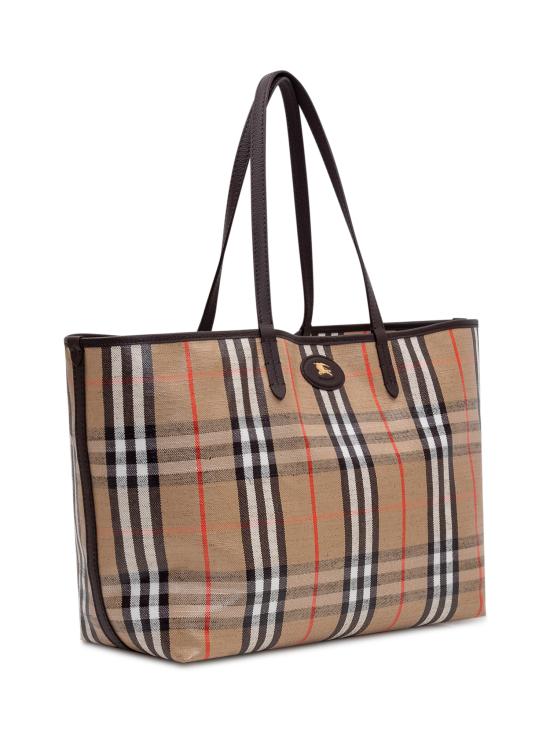 26SS 버버리 하이랜드 미디움 토트백 8112222 B9368 SAND - BURBERRY