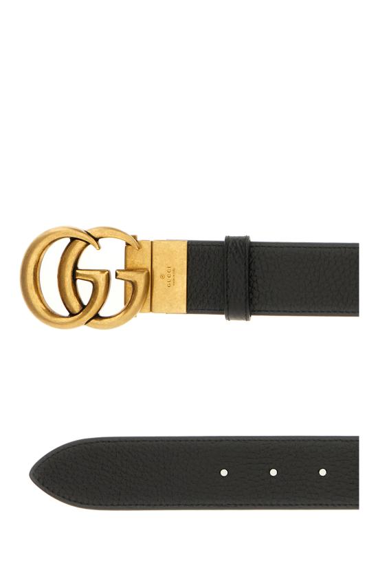 26SS 구찌 더블 G 버클 리버시블 레더 벨트 627055CAO2T 1062 NERO COCOA - GUCCI