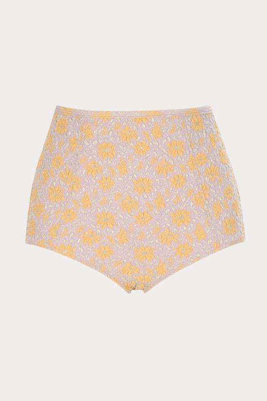  레이첼 코미 비키니 수영복 키나 바텀 라일락 포지 자카드 수영복 하의 - RACHEL COMEY