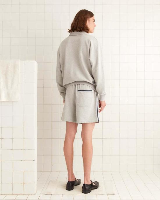  보디 숏팬츠 보드 크루 스웨트숏 - BODE