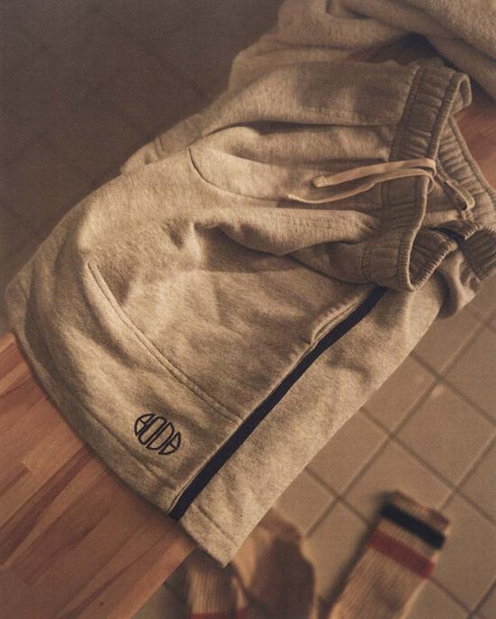  보디 숏팬츠 보드 크루 스웨트숏 - BODE