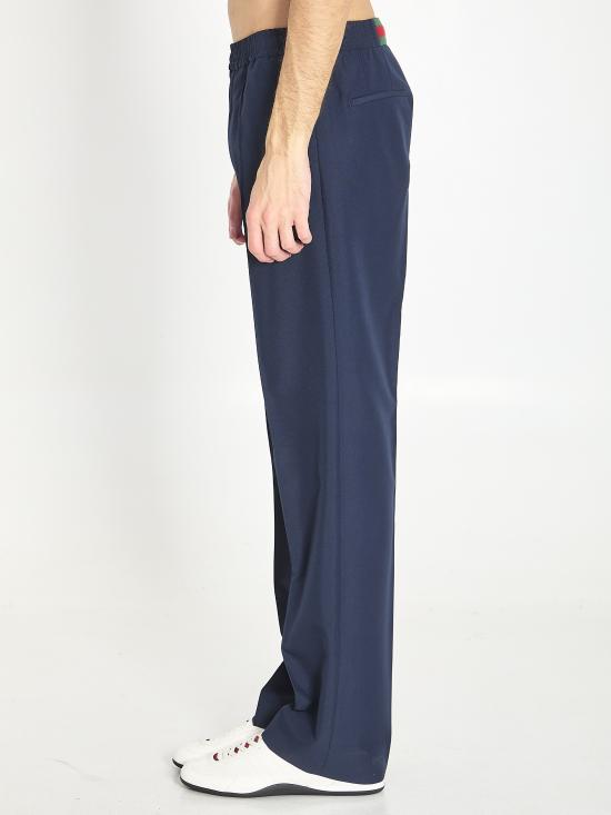 26SS 구찌 스트레이트 팬츠 852345 BLUE - GUCCI