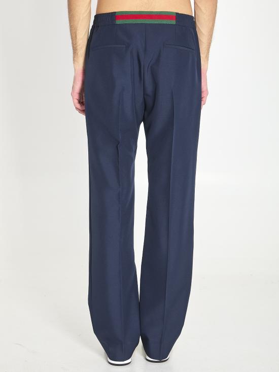 26SS 구찌 스트레이트 팬츠 852345 BLUE - GUCCI