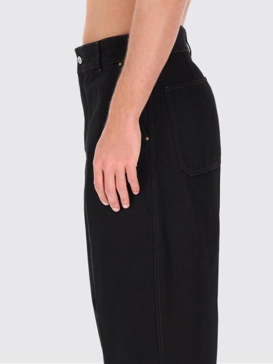 25FW 르메르 팬츠 PA1261LD1055 BK999 Black - LEMAIRE